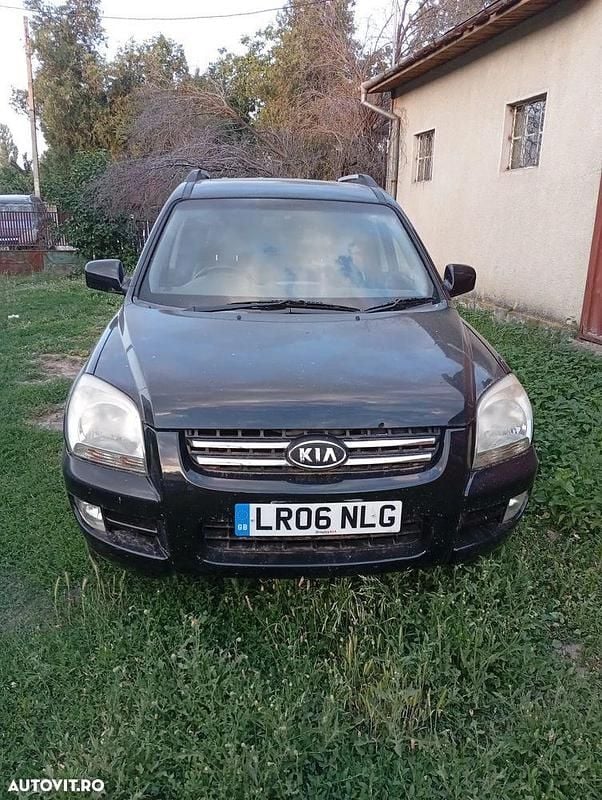 Culoarenegru Utilizat 2007 Kia Sportage Classic SUV | 1.500 EUR (Preț OK) - Imagine 1/4