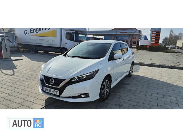Alb Utilizat 2018 Nissan Leaf Hatchback | 21.250 EUR - Imagine 1/4