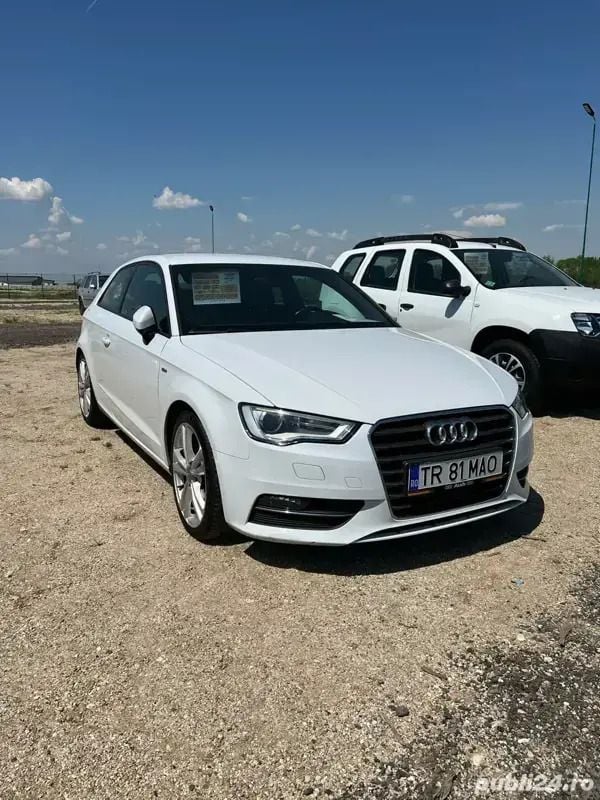 Alb Utilizat 2013 Audi A3 S-Line Hatchback | 10.600 EUR (Preț OK) - Imagine 1/4