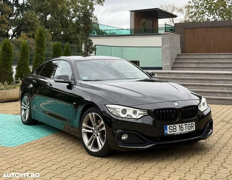 Culoarenegru Utilizat 2016 BMW 420 Gran Coupé Sport Line Coupe | 15.490 EUR (Scump) - Imagine 1/4