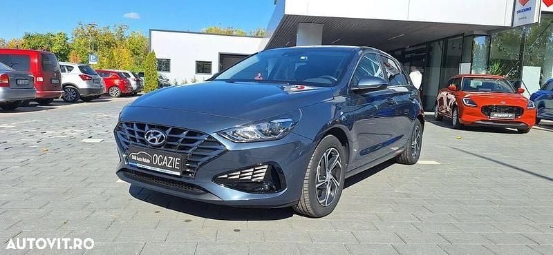 Culoarealbastru Utilizat 2022 Hyundai i30 Hatchback | 16.650 EUR (Puțin scump) - Imagine 1/4