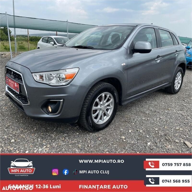 Gri Utilizat 2013 Mitsubishi ASX SUV | 9.200 EUR (Puțin scump) - Imagine 1/4