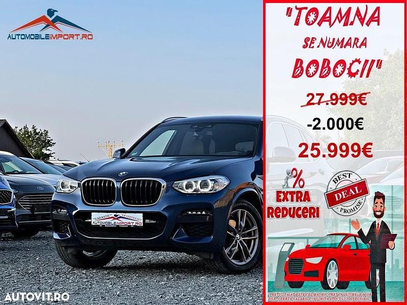 Albastru Utilizat 2020 BMW X3 M Sport SUV | 25.999 EUR (Preț OK) - Imagine 1/4