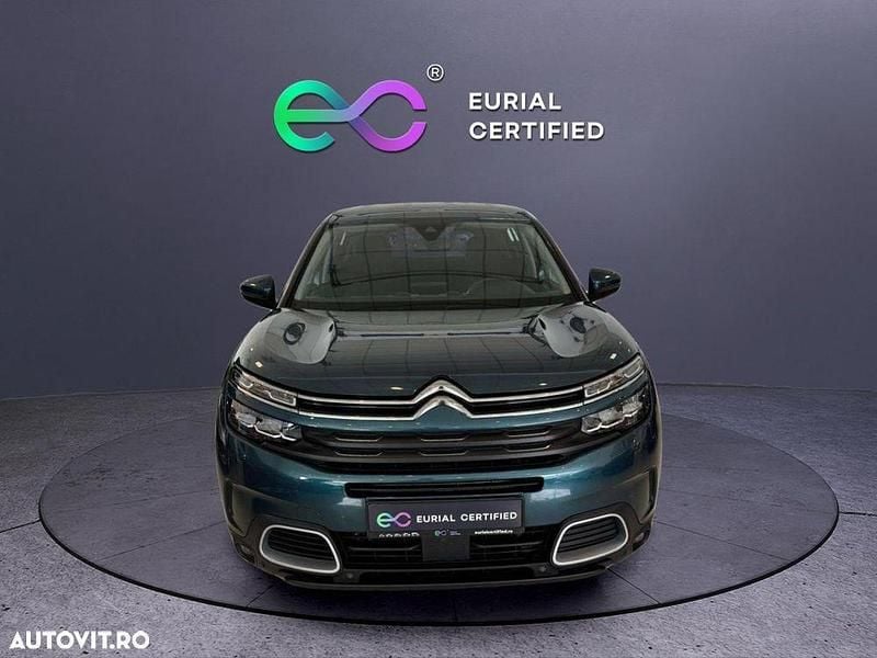 Second-hand Citroën C5 Aircross Feel 130 CP (95 kW) 2021 Culoareverde SUV