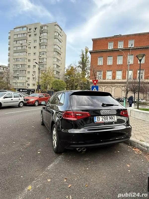 Second-hand Audi A3 Attraction 150 CP (110 kW) 2016 Negru Hatchback