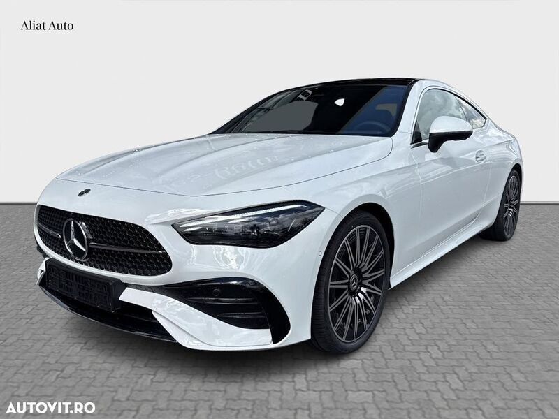 Alb Nouă 2025 Mercedes CLE200 Coupe | 77.665 EUR - Imagine 1/4