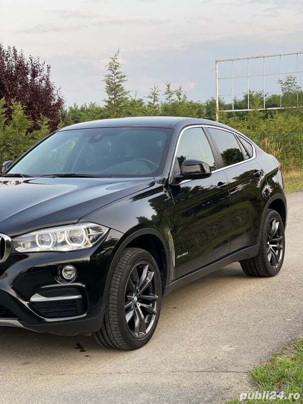 Negru Utilizat 2016 BMW X6 SUV | 32.950 EUR (Preț OK) - Imagine 1/4