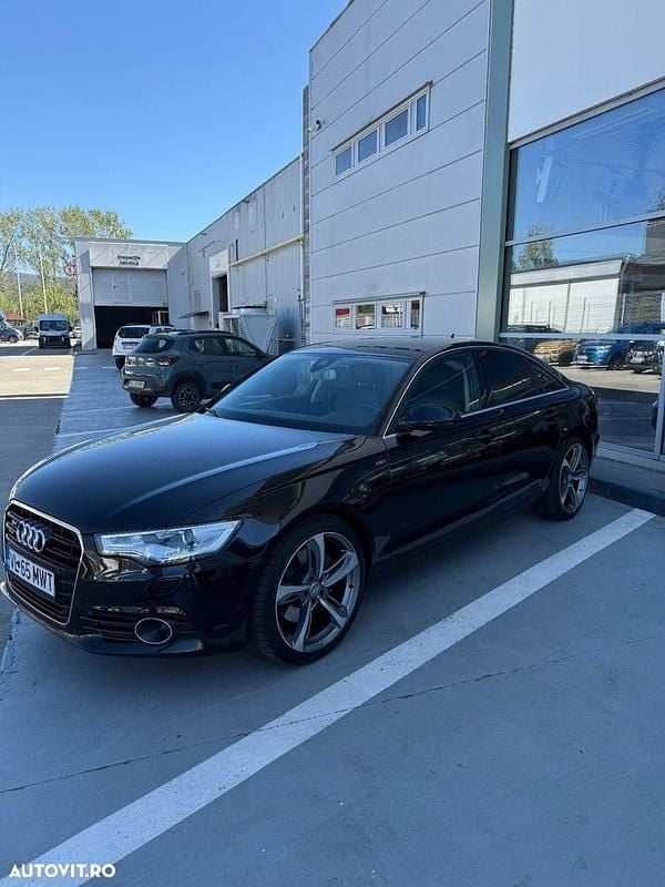 Culoarenegru Utilizat 2014 Audi A6 S-Line Berlinǎ | 13.200 EUR (Preț OK) - Imagine 1/4
