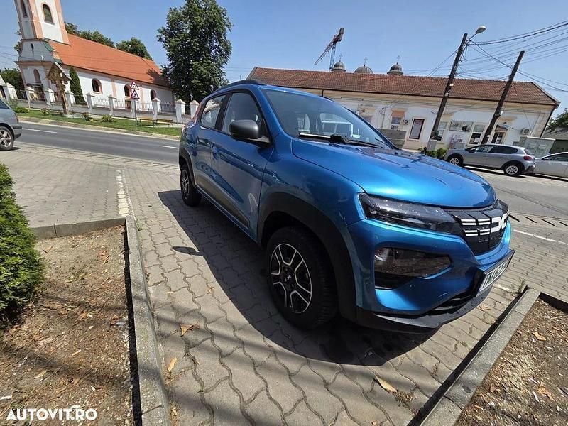 Albastru Utilizat 2023 Dacia Spring Expression Hatchback | 10.200 EUR (Preț OK) - Imagine 1/4