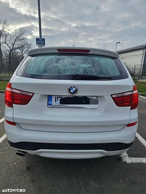 Second-hand BMW X3 190 CP (139 kW) 2015 Culoarealb SUV