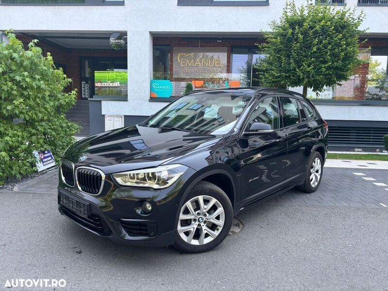 Negru Utilizat 2016 BMW X1 Sport Line SUV | 13.599 EUR (Preț OK) - Imagine 1/4