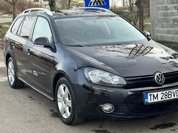 Second-hand VW Golf VII 105 CP (77 kW) 2012 Negru Break