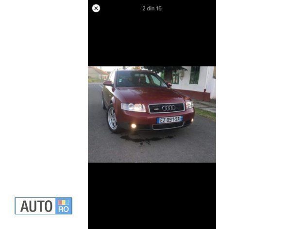 Rosu Utilizat 2004 Audi A4 S-Line Break | 3.150 EUR (Preț OK) - Imagine 1/4
