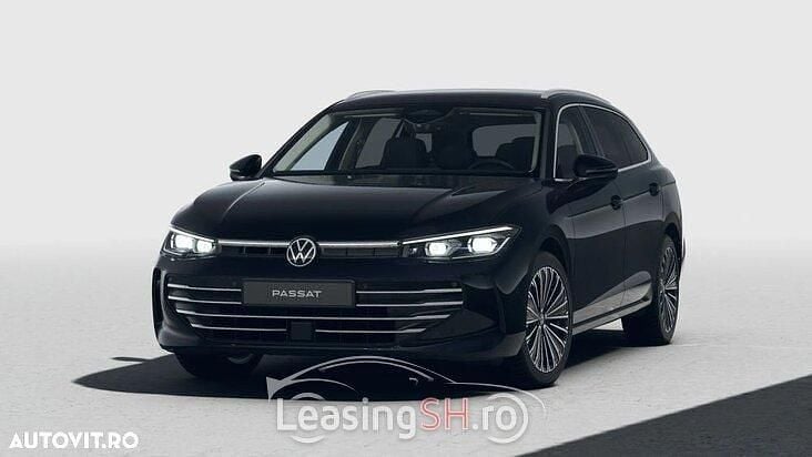 Negru Nouă 2025 VW Passat Elegance Break | 48.422 EUR - Imagine 1/4