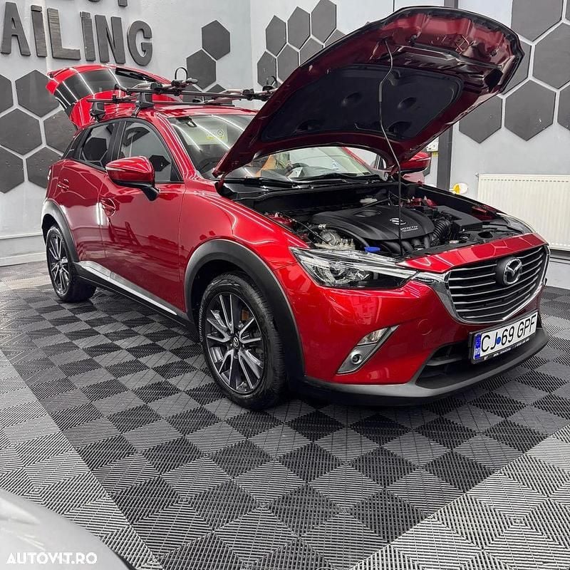 Culoarerosu Utilizat 2017 Mazda CX-3 SUV | 13.500 EUR (Preț OK) - Imagine 1/4