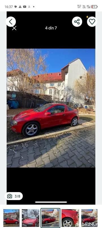 Second-hand Opel Tigra 200 CP (147 kW) 1995 Coupe