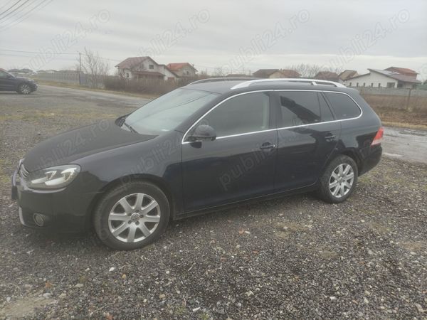 Negru Utilizat 2011 VW Golf VI Highline Break | 3.900 EUR (Preț OK) - Imagine 1/4