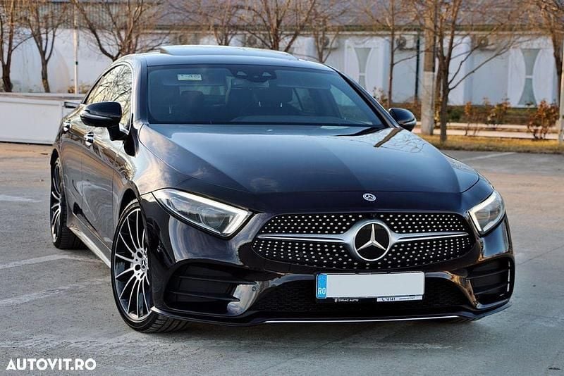 Negru Utilizat 2019 Mercedes CLS450 AMG line Coupe | 33.000 EUR (Preț bun) - Imagine 1/4