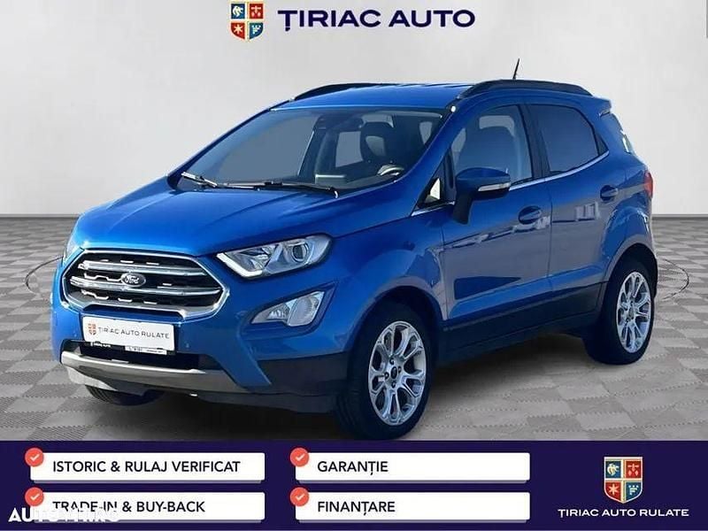 Culoarealbastru Utilizat 2022 Ford Ecosport Active SUV | 13.400 EUR (Preț OK) - Imagine 1/4