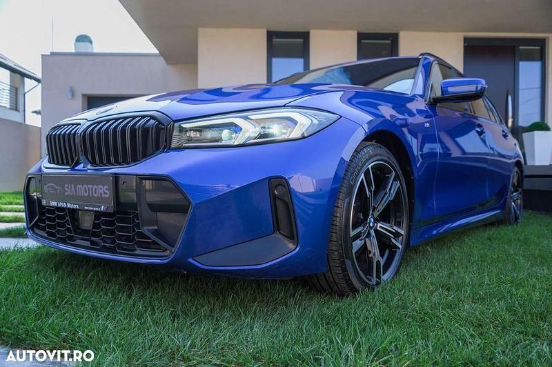 Culoarealbastru Utilizat 2023 BMW 320 M Sport Break | 32.951 EUR (Puțin scump) - Imagine 1/4