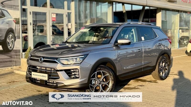 Gri Nouă 2024 Ssangyong Korando SUV | 25.529 EUR (Preț OK) - Imagine 1/4