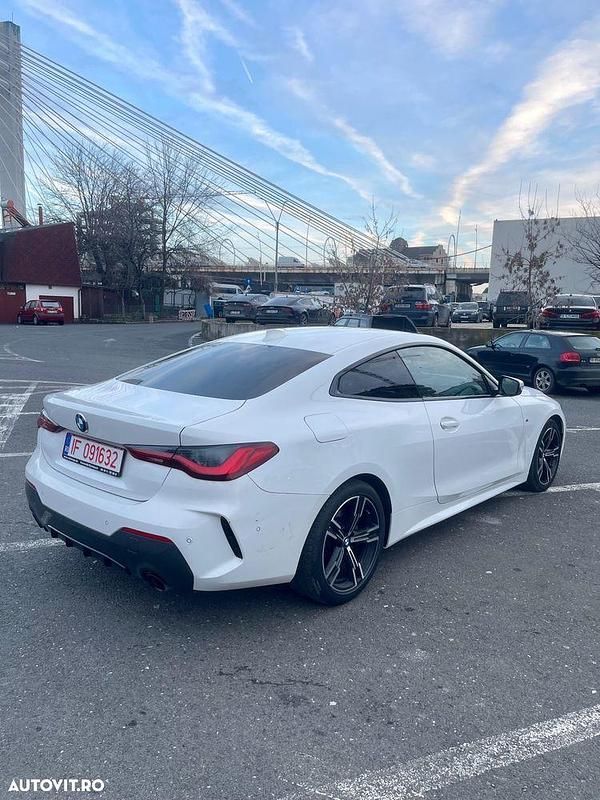 Second-hand BMW 420 M Sport 190 CP (139 kW) 2021 Culoarealb Coupe
