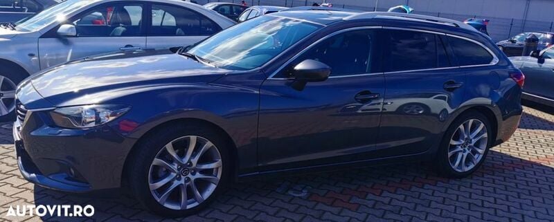Albastru Utilizat 2014 Mazda 6 Center-Line Break | 5.800 EUR (Super Preț) - Imagine 1/4