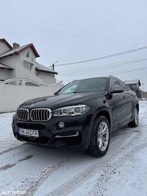 Second-hand BMW X6 381 CP (280 kW) 2017 Culoarenegru SUV