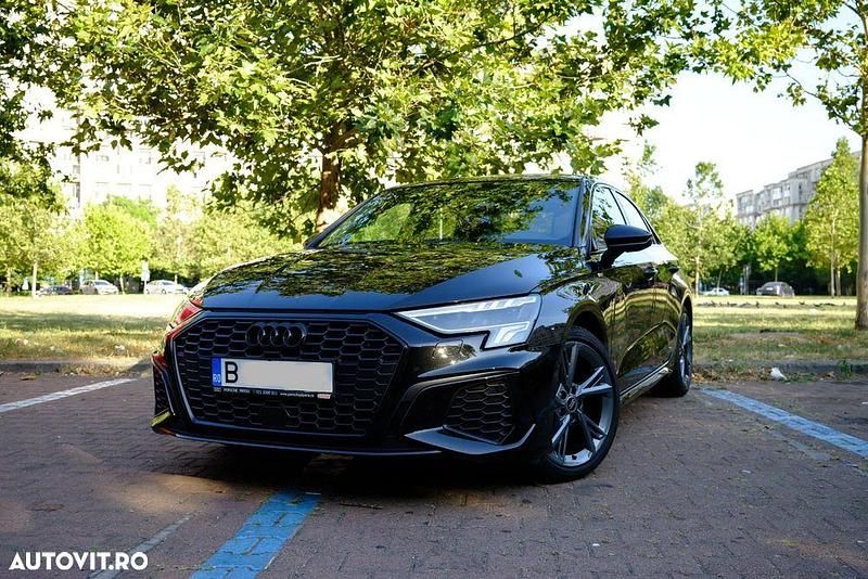 Negru Utilizat 2023 Audi A3 S-Line Berlinǎ | 30.000 EUR (Puțin scump) - Imagine 1/4