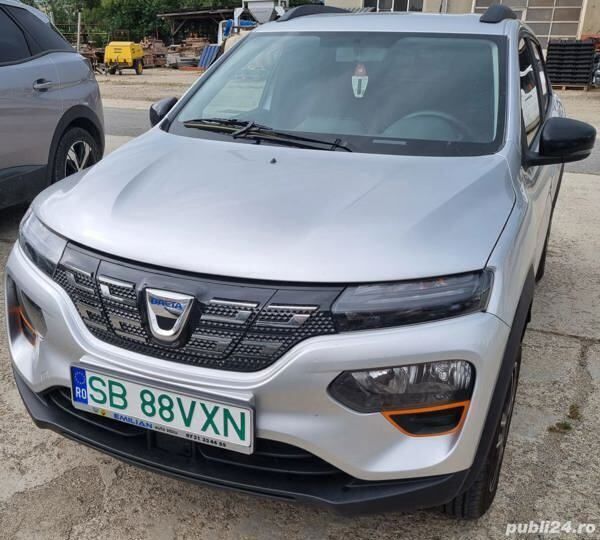 Gri Utilizat 2022 Dacia Spring Hatchback | 11.500 EUR (Puțin scump) - Imagine 1/4