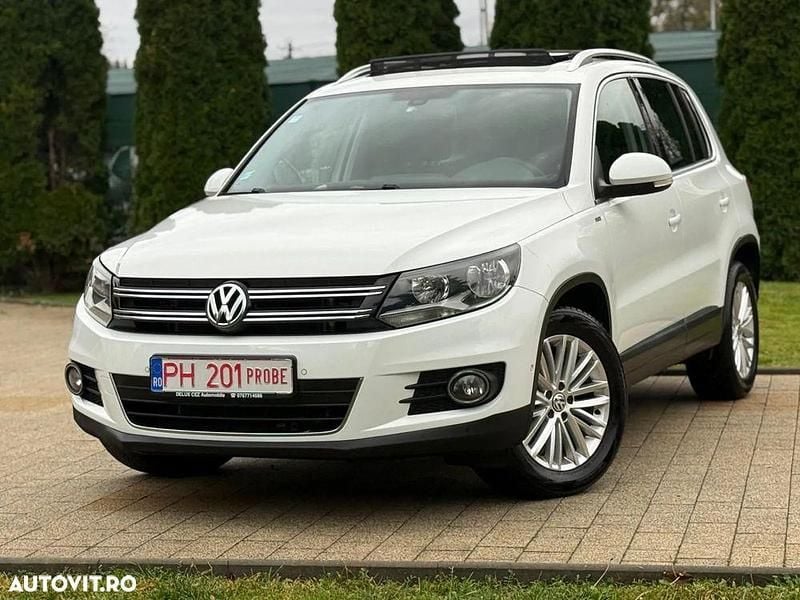 Culoarealb Utilizat 2015 VW Tiguan Sportline SUV | 9.999 EUR (Preț bun) - Imagine 1/4