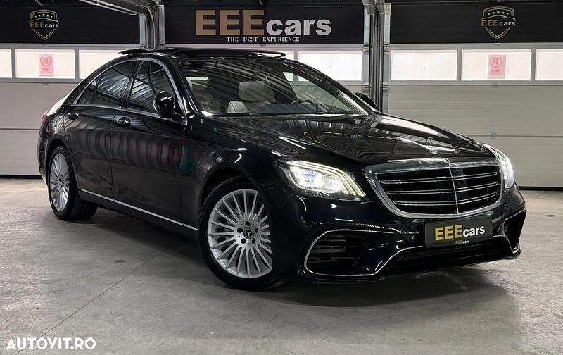 Culoarenegru Utilizat 2019 Mercedes S350 Berlinǎ | 37.990 EUR (Super Preț) - Imagine 1/4