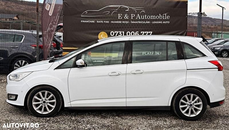 Second-hand Ford C-MAX Titanium 125 CP (91 kW) 2015 Culoarealb Monovolum