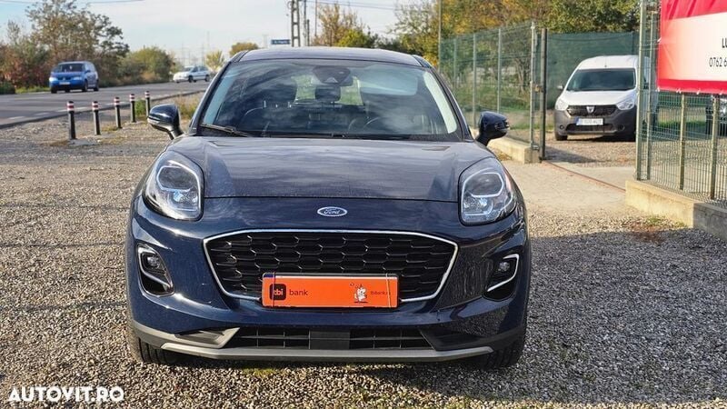 Albastru Utilizat 2022 Ford Puma SUV | 14.999 EUR (Preț OK) - Imagine 1/4