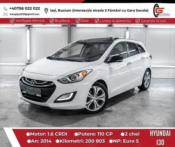Utilizat 2014 Hyundai i30 Break | 7.999 EUR (Scump) - Imagine 1/4