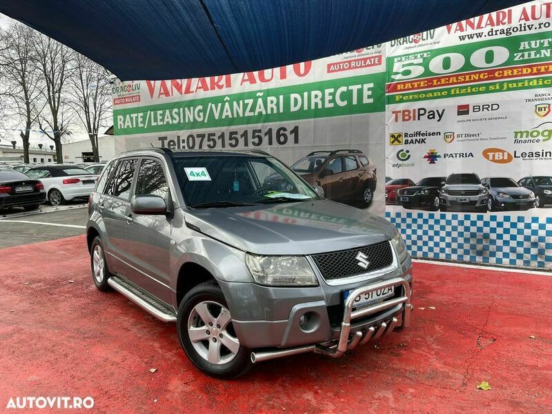 Gri Utilizat 2006 Suzuki Grand Vitara SUV | 5.499 EUR (Preț OK) - Imagine 1/4