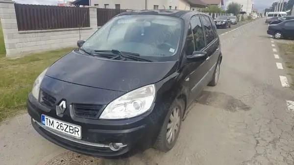 Negru Utilizat 2007 Renault Scénic II Monovolum | 1.099 EUR (Super Preț) - Imagine 1/4