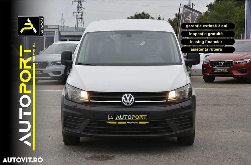 Culoarealb Utilizat 2019 VW Caddy Monovolum | 8.990 EUR (Super Preț) - Imagine 1/4