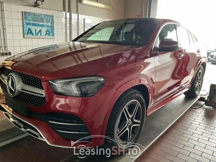 Roșu Utilizat 2024 Mercedes 350 AMG Coupe | 87.559 EUR (Preț bun) - Imagine 1/4
