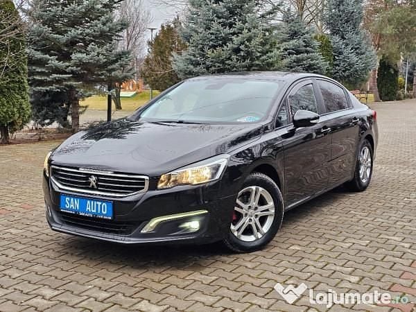 Negru Second-hand 2015 Peugeot 508 | 6.990 EUR (Preț bun) - Imagine 1/4