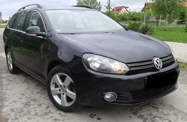 Negru Utilizat 2012 VW Golf VI Break | 5.800 EUR (Preț OK) - Imagine 1/4