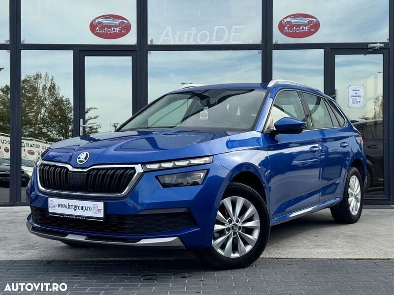 Albastru Utilizat 2019 Skoda Kamiq Ambition SUV | 14.490 EUR - Imagine 1/4
