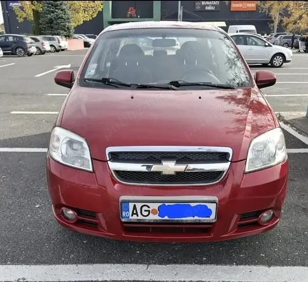 Rosu Utilizat 2007 Chevrolet Aveo LT Berlinǎ | 2.500 EUR (Puțin scump) - Imagine 1/4