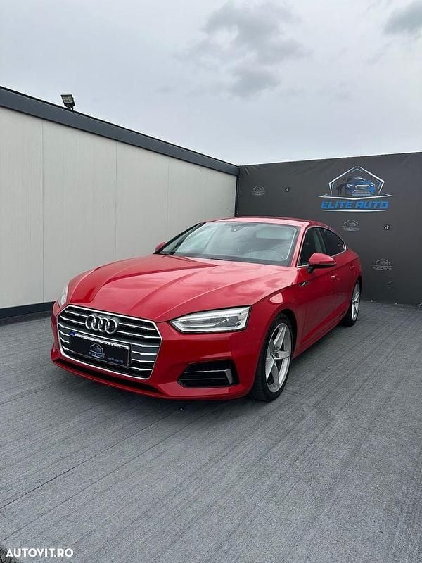 Culoarerosu Second-hand 2019 Audi A5 Sportback Sport Hatchback | 17.399 EUR (Super Preț) - Imagine 1/4