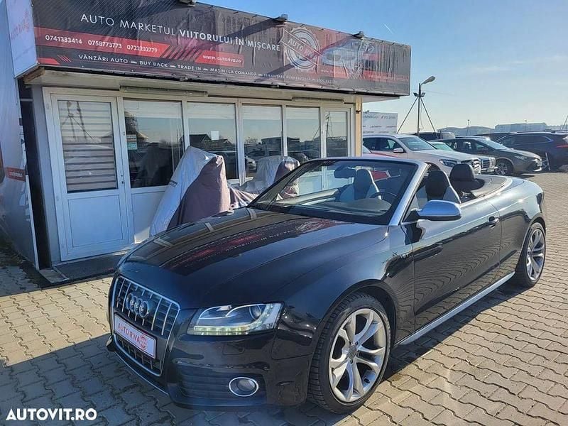 Culoarenegru Utilizat 2011 Audi S5 Cabriolet Sport Cabrio | 12.490 EUR - Imagine 1/4