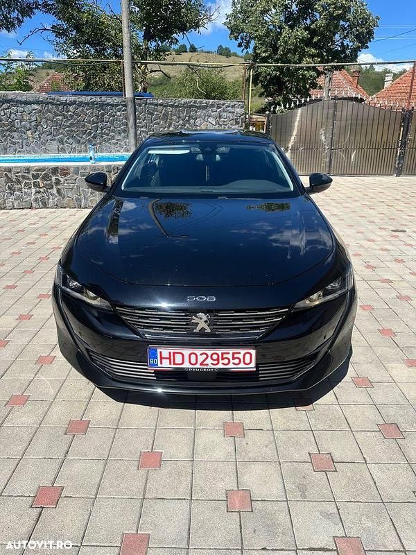 Negru Utilizat 2022 Peugeot 508 Active Break | 15.950 EUR (Preț OK) - Imagine 1/4