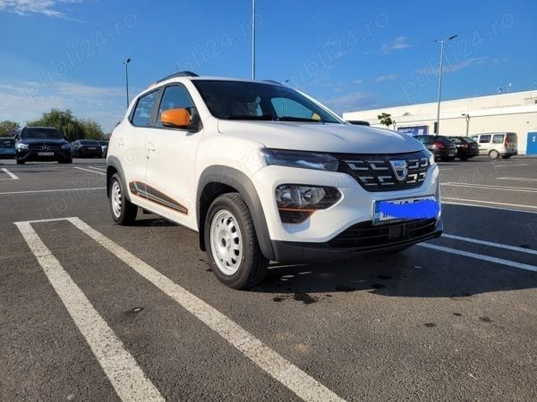 Alb Utilizat 2022 Dacia Spring Hatchback | 8.600 EUR (Preț OK) - Imagine 1/4