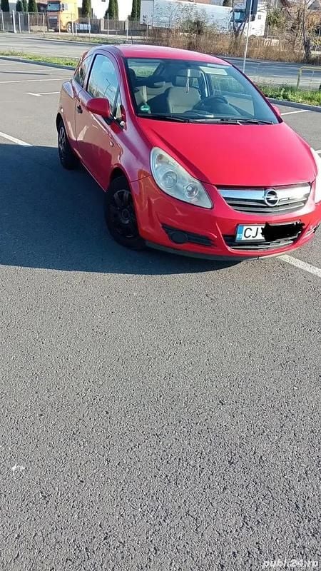 Rosu Utilizat 2008 Opel Corsa Hatchback | 1.400 EUR (Preț OK) - Imagine 1/4