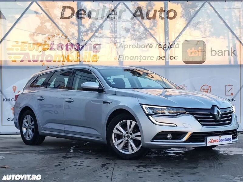 Gri Utilizat 2020 Renault Talisman GrandTour Business Break | 15.290 EUR (Preț OK) - Imagine 1/4