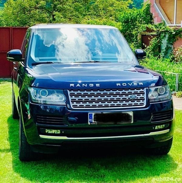 Albastru Utilizat 2013 Land Rover Range Rover Vogue SUV | 22.550 EUR - Imagine 1/4